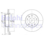 DELPHI Bremsscheibe