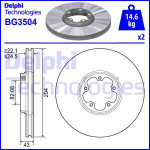 DELPHI Bremsscheibe
