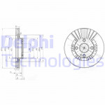 DELPHI Bremsscheibe