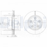 DELPHI Bremsscheibe