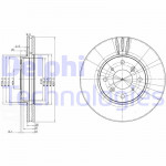 DELPHI Bremsscheibe