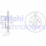DELPHI Bremsscheibe