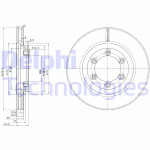 DELPHI Bremsscheibe