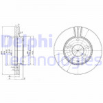DELPHI Bremsscheibe