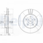 DELPHI Bremsscheibe