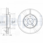 DELPHI Bremsscheibe