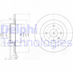DELPHI Bremsscheibe