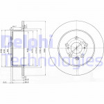 DELPHI Bremsscheibe