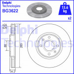 DELPHI Bremsscheibe