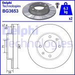 DELPHI Bremsscheibe