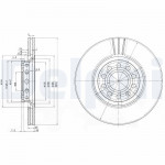 DELPHI Bremsscheibe