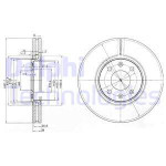 DELPHI Bremsscheibe