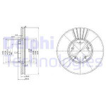 DELPHI Bremsscheibe