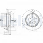 DELPHI Bremsscheibe