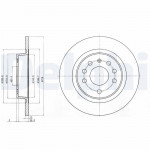 DELPHI Bremsscheibe