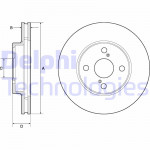 DELPHI Bremsscheibe