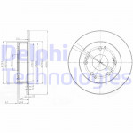 DELPHI Bremsscheibe