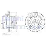DELPHI Bremsscheibe