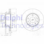 DELPHI Bremsscheibe