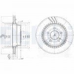 DELPHI Bremsscheibe