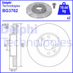 DELPHI Bremsscheibe