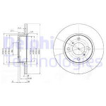 DELPHI Bremsscheibe