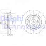 DELPHI Bremsscheibe
