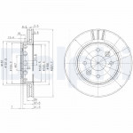 DELPHI Bremsscheibe