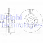 DELPHI Bremsscheibe