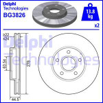 DELPHI Bremsscheibe