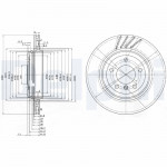 DELPHI Bremsscheibe