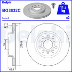 DELPHI Bremsscheibe