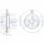 DELPHI Bremsscheibe