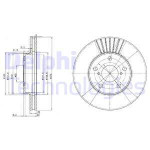 DELPHI Bremsscheibe