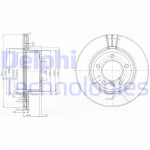 DELPHI Bremsscheibe