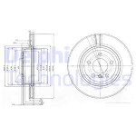 DELPHI Bremsscheibe