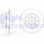 DELPHI Bremsscheibe