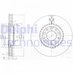 DELPHI Bremsscheibe