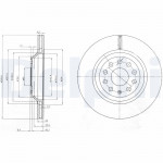 DELPHI Bremsscheibe