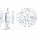 DELPHI Bremsscheibe