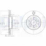 DELPHI Bremsscheibe