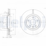 DELPHI Bremsscheibe