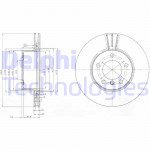 DELPHI Bremsscheibe