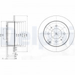 DELPHI Bremsscheibe