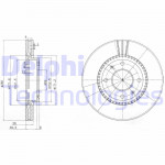 DELPHI Bremsscheibe
