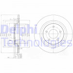 DELPHI Bremsscheibe