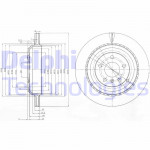 DELPHI Bremsscheibe