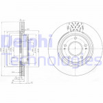 DELPHI Bremsscheibe