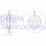 DELPHI Bremsscheibe