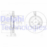 DELPHI Bremsscheibe